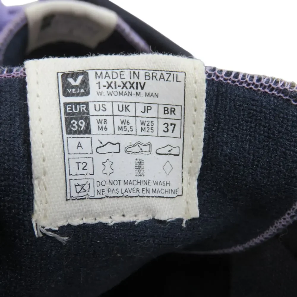 Veja Volley Suede Sneaker Lavande Purple Sneakers Size 8 Women's Gum Sole